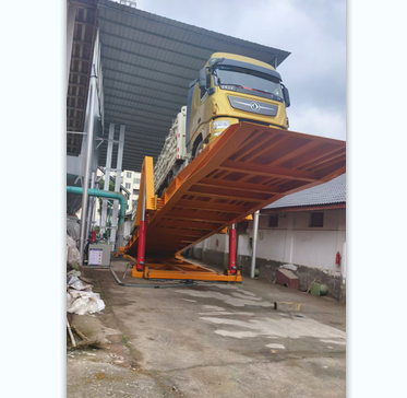 智能液壓翻板卸車機(jī)，推創(chuàng)迅捷自動(dòng)化卸貨新時(shí)代